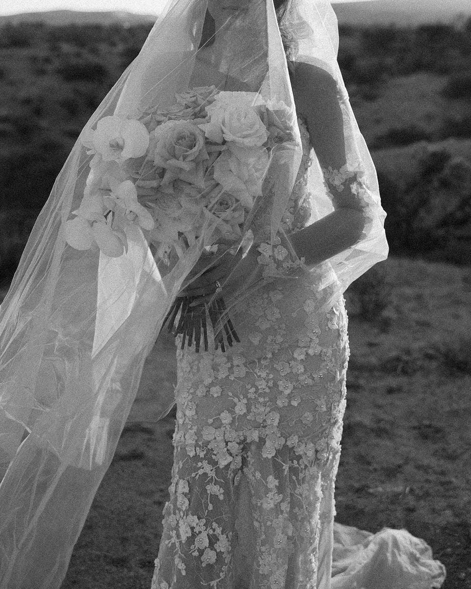 Ava/ Blush Mermaid Wedding Dress