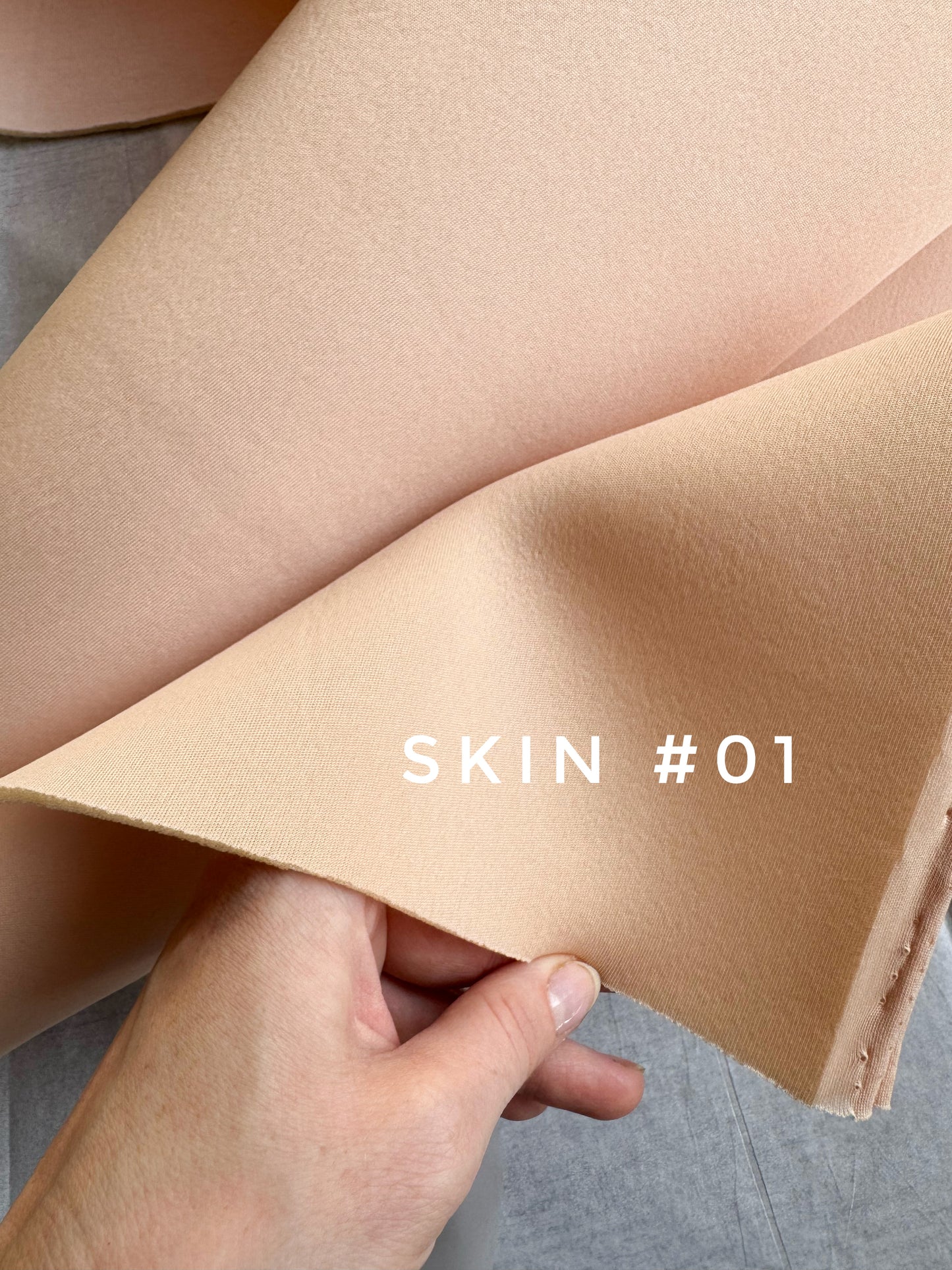 W/ Foam For Making Corset Cups, Nude foam for making cups 1/8" (3 mm)