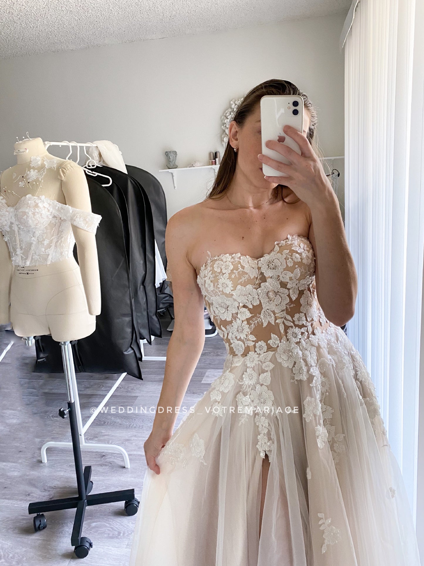 Boho wedding dress