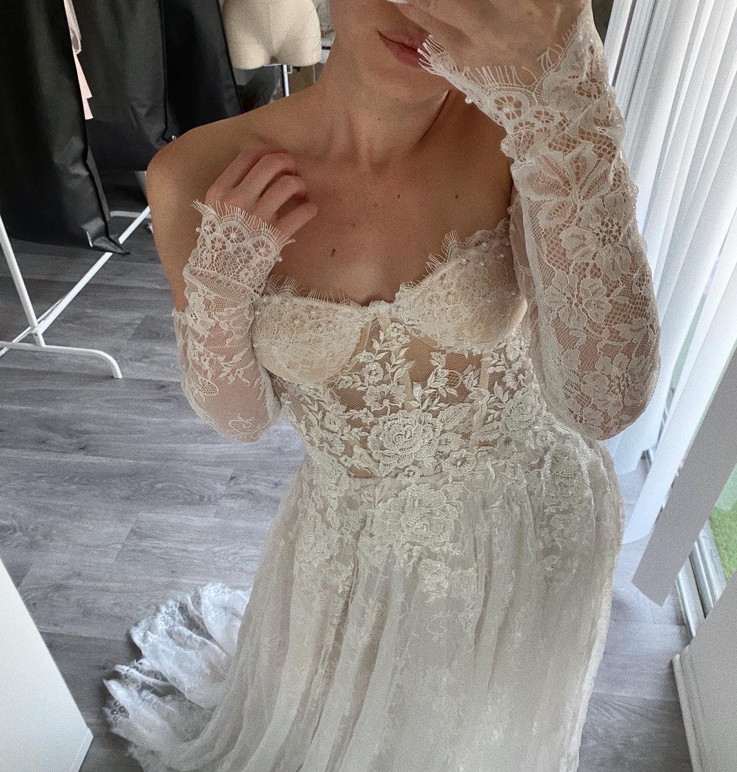A-line wedding dress