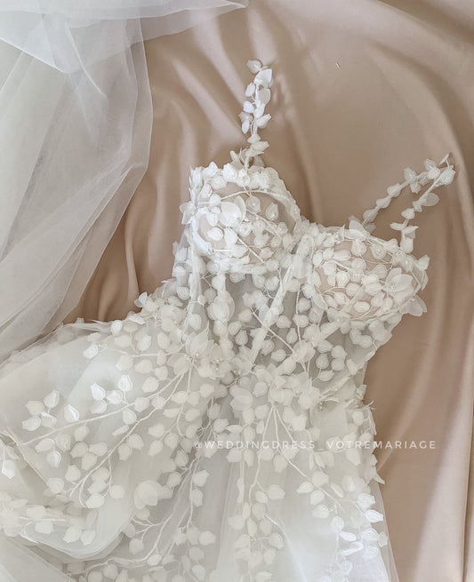 Off white wedding dress